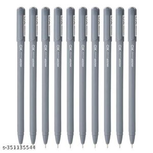 Hauser XO Black Ball Pen Pack of 10 Pens (Smooth)