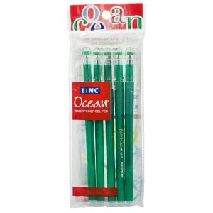 LINC OCEAN RED GEL PEN ( Pack Of 5)