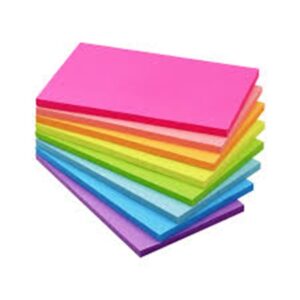 New Arrivals sticy notes